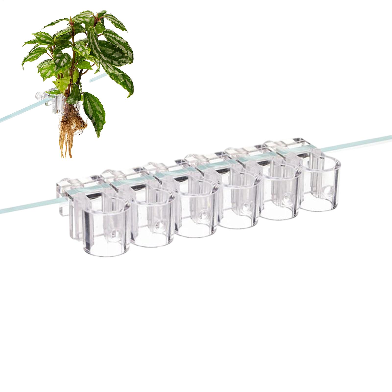 Aquarium Fish Pot - Mini Aquarium Plantenbak 6 Stuks Aquarium