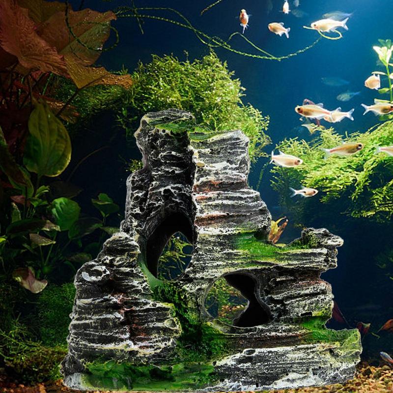 Aquarium Fish Games - Aquarium Zandsteen Decoratie Aquarium Landschapsarchitectuur Rotsen