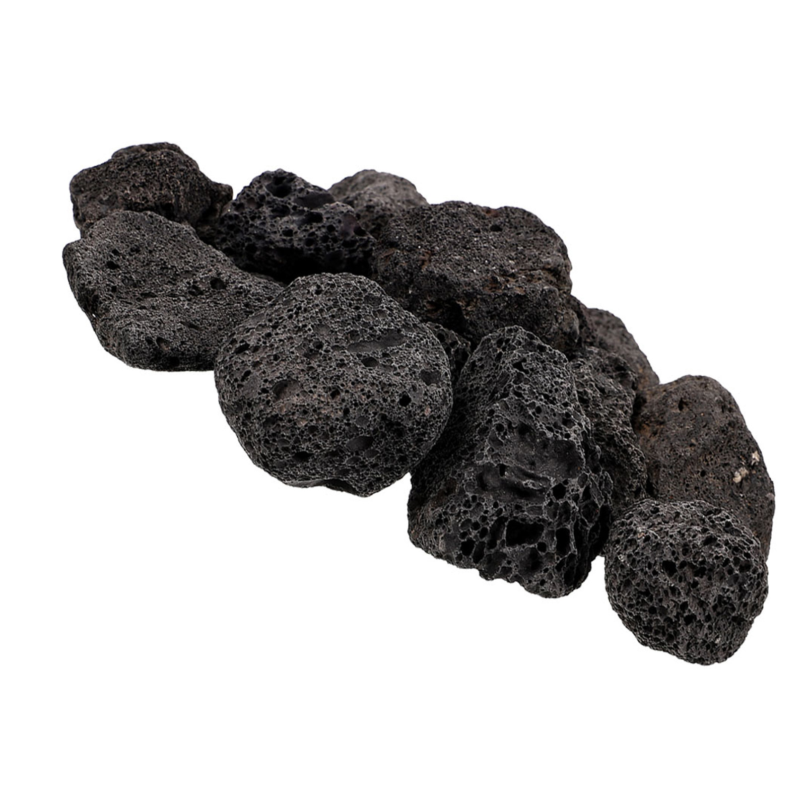 Aquarium Fish Pot - 1Pack Natuurlijke vulkanische stenen Lava-rotsen Kleine
