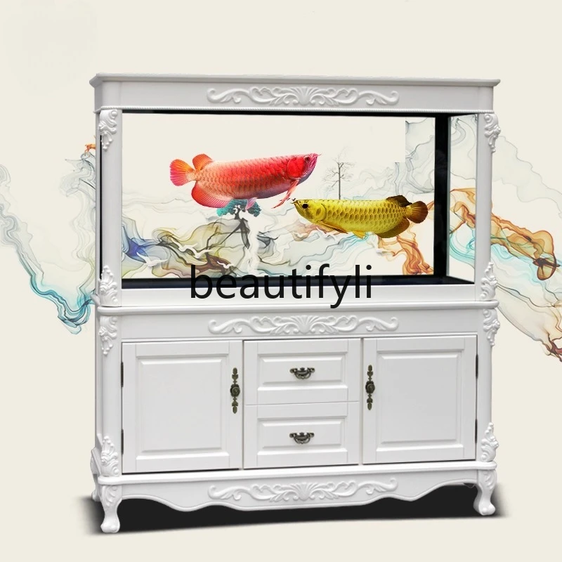 Xchange Aquarium Fish - X Massief houten aquarium Ingang Woonkamer
