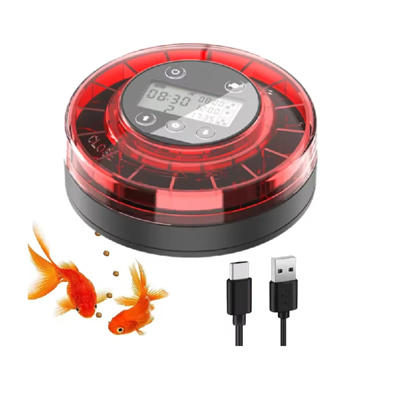 Aquarium Fish Feeder - Automatische visvoederautomaat voor aquarium Automatische voedseldispenser