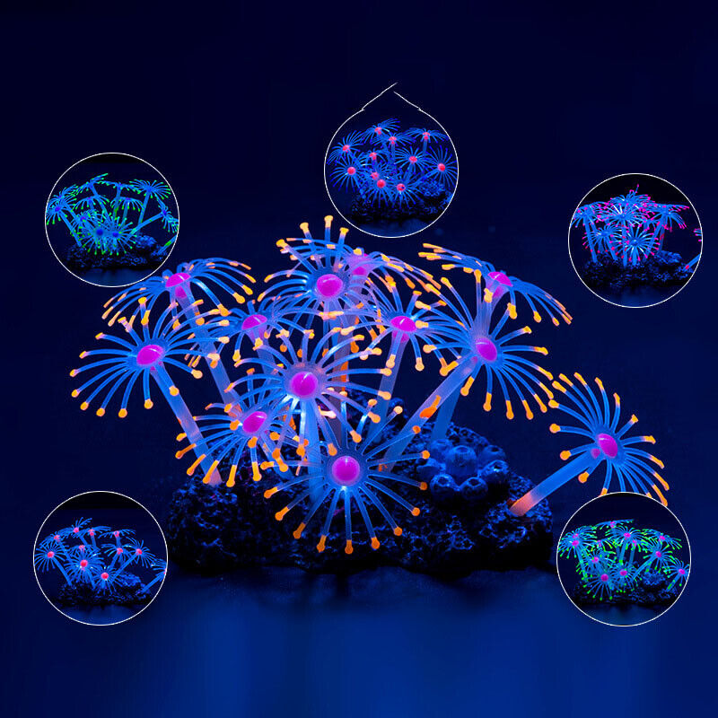 Siliconen gloeiende landschaps - Aquarium Fish Games recensie en prijs