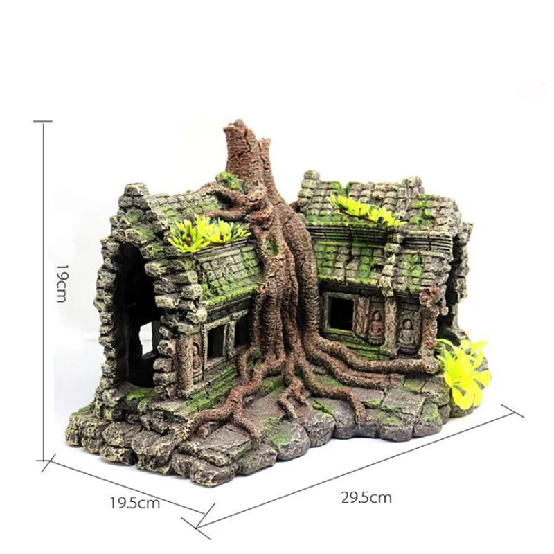 Harsen Boomhut Houten Aquarium - Aquarium Fish Games recensie en prijs