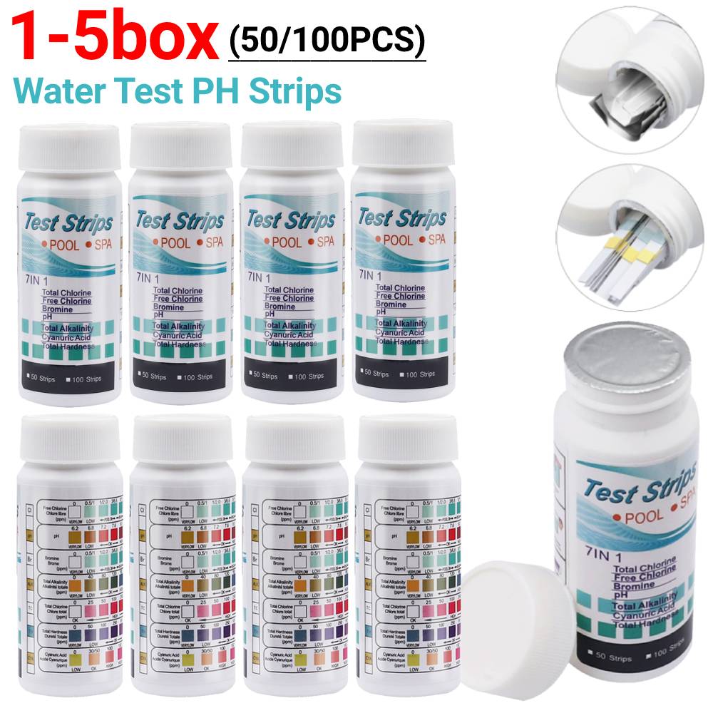 50/100PCS Water Test PH Strips - Aquarium Fish Accessories recensie en prijs