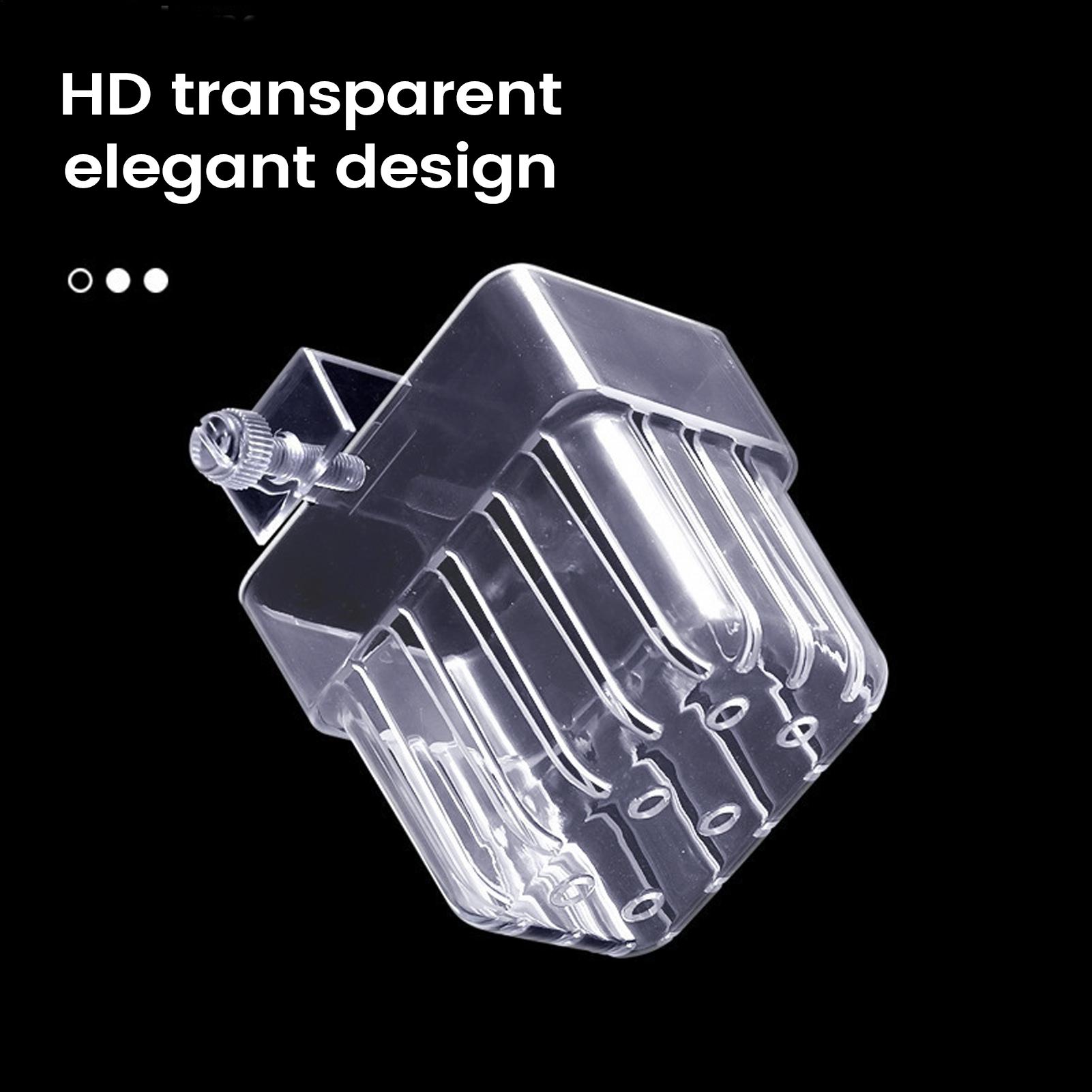 Transparante ophangbare aquari - Aquarium Fish Pot recensie en prijs