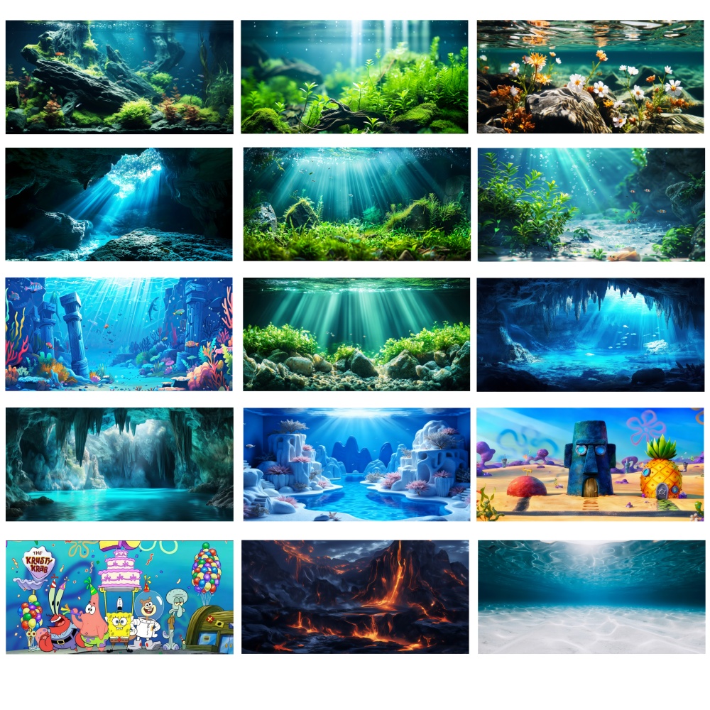 Aquarium Achtergrondsticker 80 - Aquarium Fish Wallpaper recensie en prijs