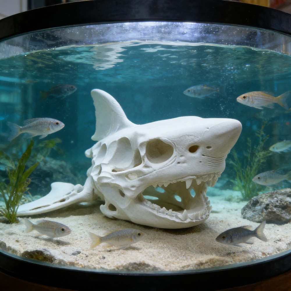 3D-printen Haaienschedel Skele - Aquarium Fish Games recensie en prijs
