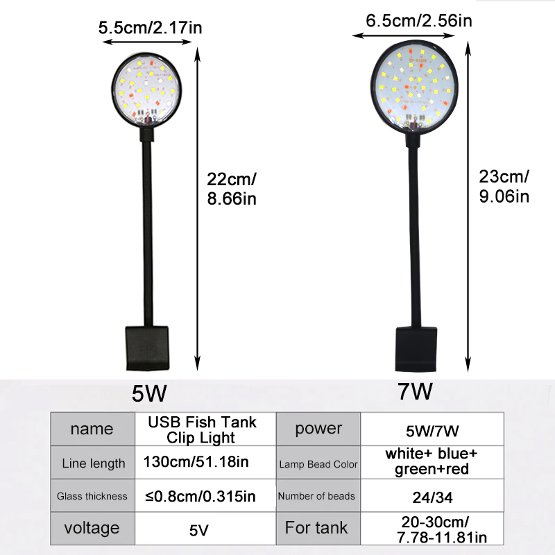 USB Aquarium LED-lamp Aquarium - Aquarium Fish Photography recensie en prijs