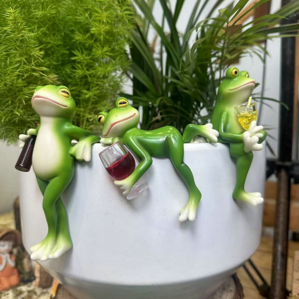Hangende bloempot rand kikker  - Aquarium Fish Glass recensie en prijs
