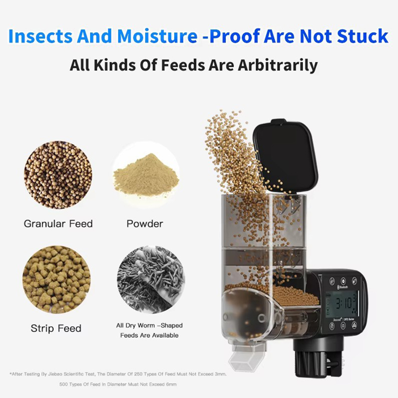 Jebao Jecod Smart Bluetooth Vi - Aquarium Fish Feeder recensie en prijs