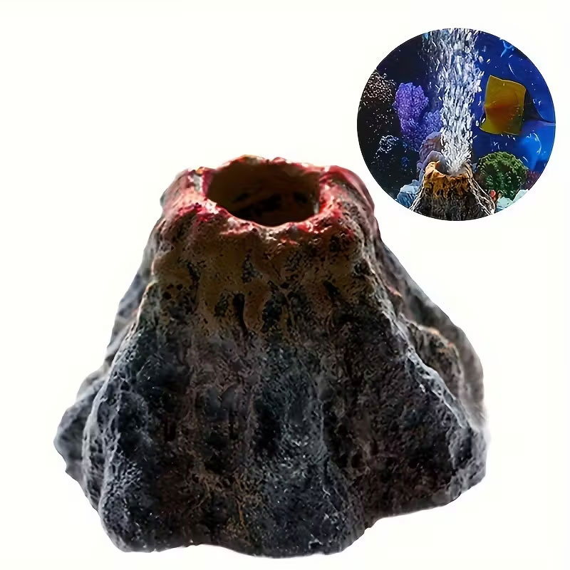 Vulkanische belletjessteen voo - Aquarium Fish Games recensie en prijs