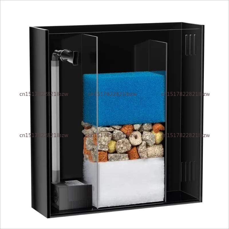 Glazen aquarium, mini-tafel aq - Aquarium Fish Glass recensie en prijs