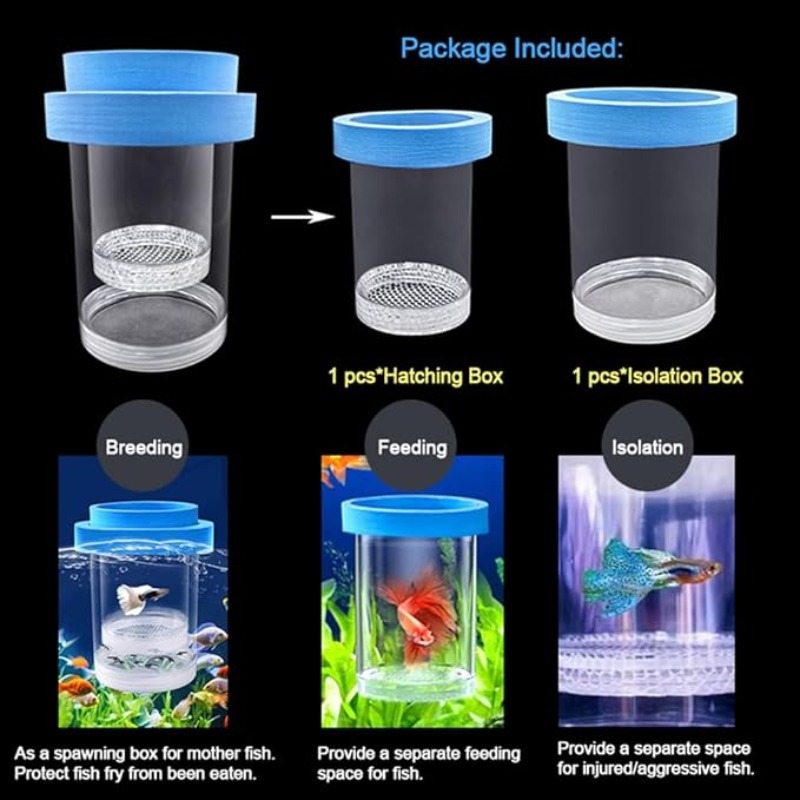 Drijvende Vis Fokken Isolatie  - Aquarium Fish Accessories recensie en prijs