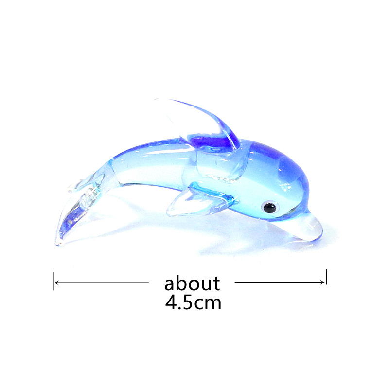 Murano Glas Dolfijn Miniatuur  - Aquarium Fish Glass recensie en prijs