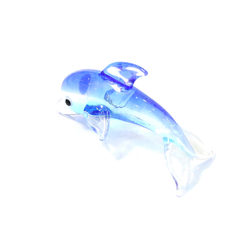 Murano Glas Dolfijn Miniatuur  - Aquarium Fish Glass recensie en prijs