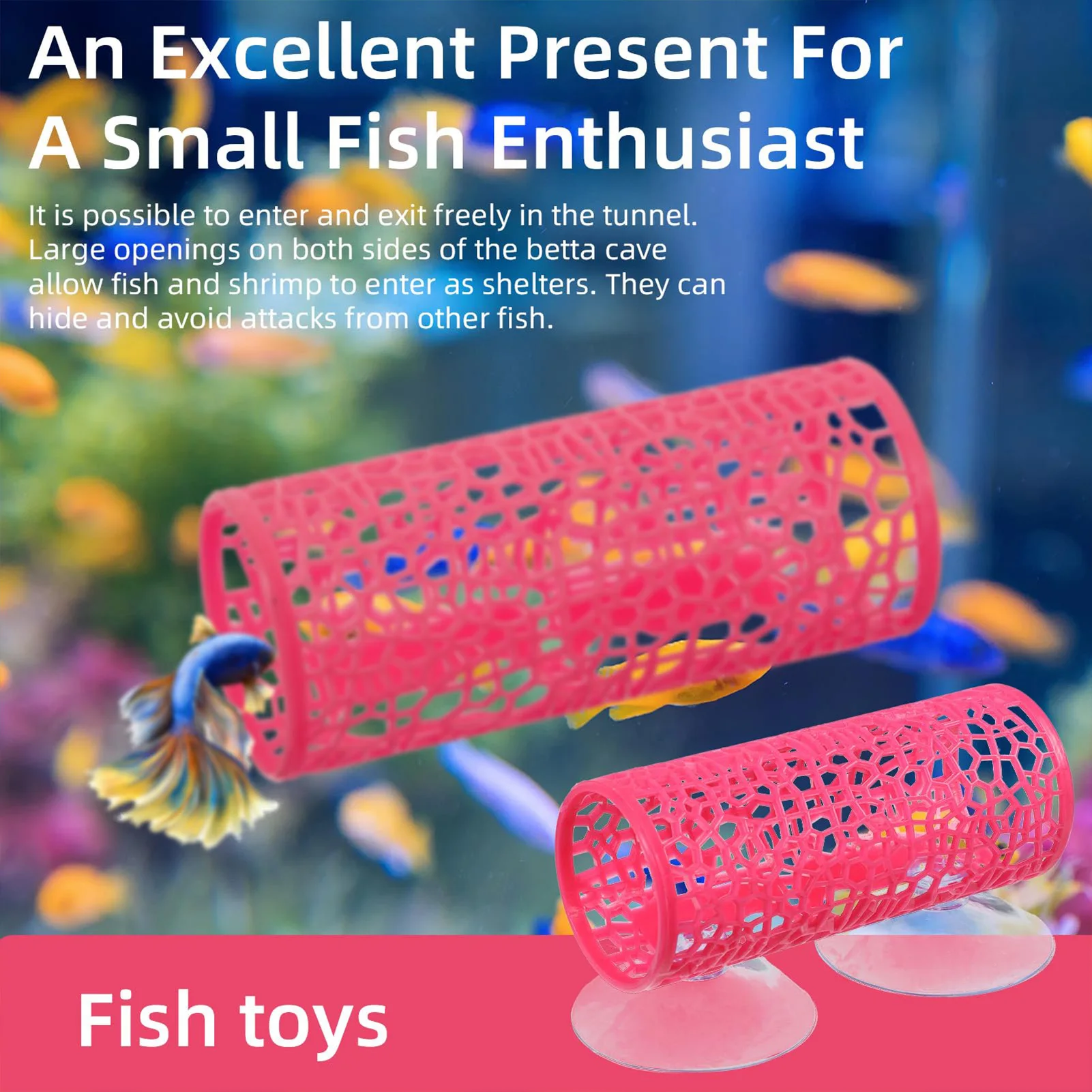 Aquarium Vis Tunnel Speelgoed  - Aquarium Fish Feeder recensie en prijs