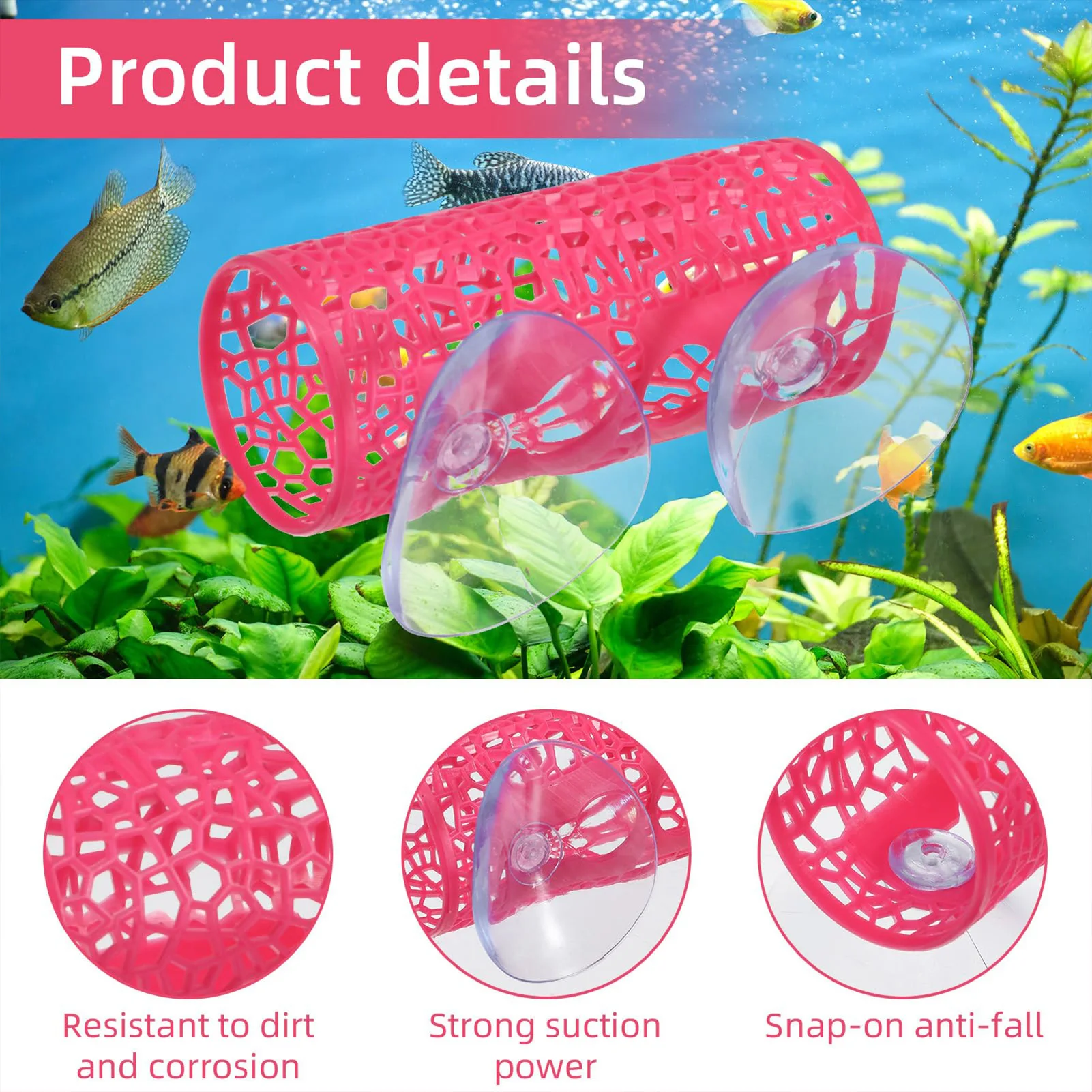 Aquarium Vis Tunnel Speelgoed  - Aquarium Fish Feeder recensie en prijs