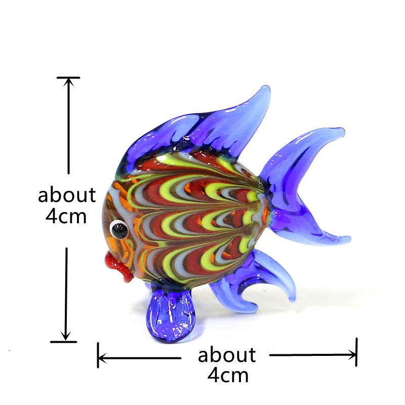 Kleurrijke tropische vissen mi - Aquarium Fish Glass recensie en prijs