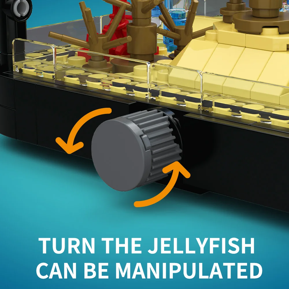 Aquarium bouwsteenset met lich - Aquarium Fish Games recensie en prijs