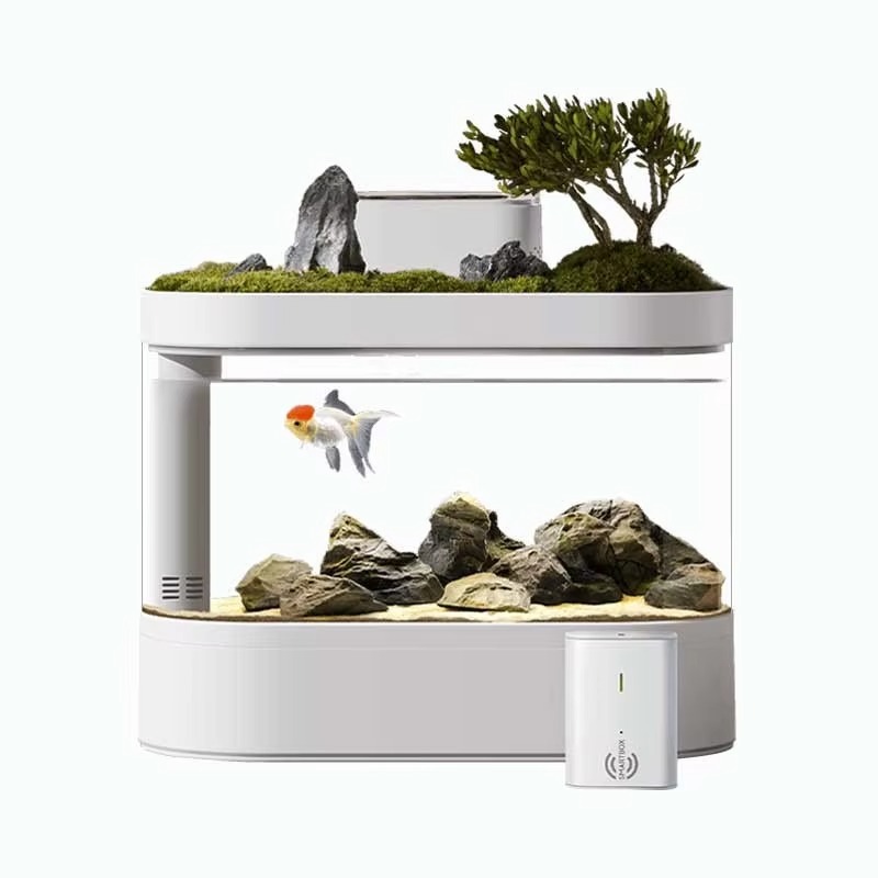 Desktop Smart Aquarium Visbak  - Aquarium Fish Feeder recensie en prijs