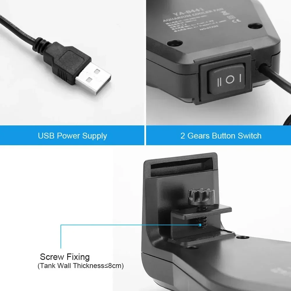USB Aquarium Koelventilator me - Aquarium Fish Photography recensie en prijs